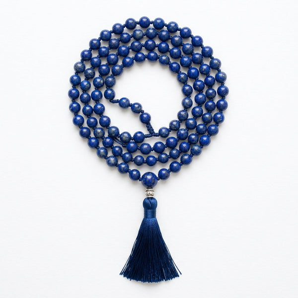 Mala 108 Perles Lapis-Lazuli