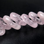 Bague anneau en quartz rose pâle, 17 mm — VoxArcana