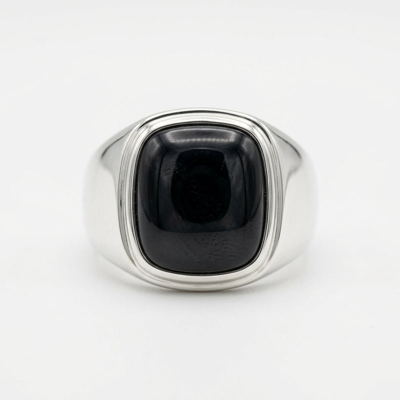 Chevaliere Onyx Noir