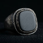 Chevaliere Onyx Noir
