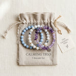 Coffret Trio — 3 Bracelets en Pierres
