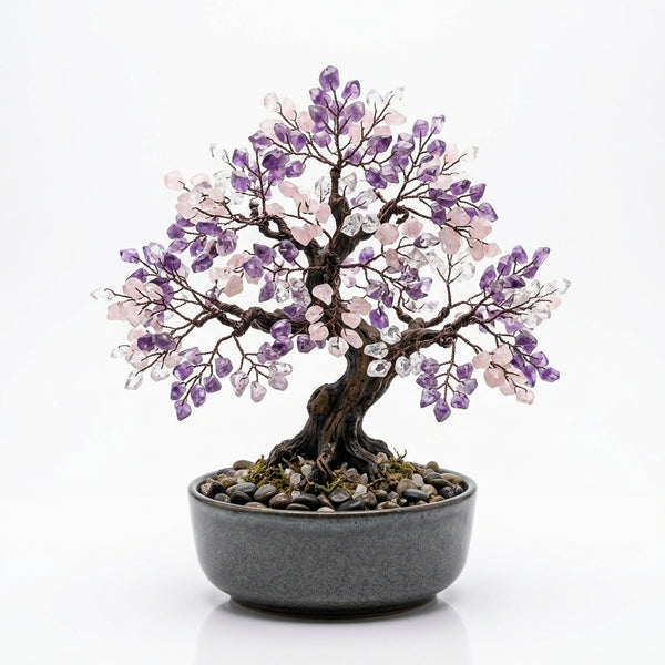 Arbre Bonsai en Cristal