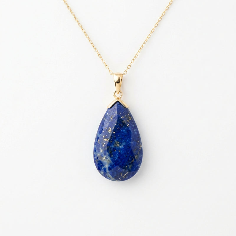 Pendentif Goutte Lapis-Lazuli