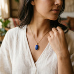 Pendentif Goutte Lapis-Lazuli