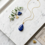 Pendentif Goutte Lapis-Lazuli