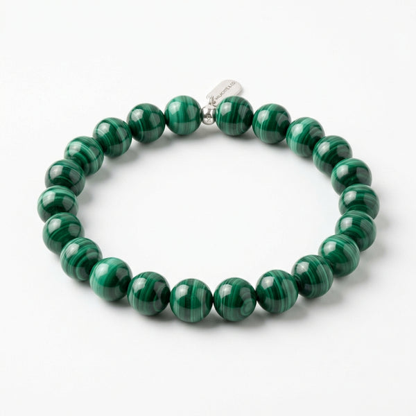Malachite Beaded Bracelet