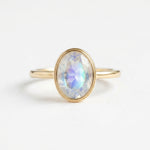 Bague Ovale Pierre de Lune