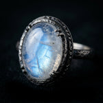 Bague Ovale Pierre de Lune