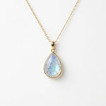 Pendentif Goutte Pierre de Lune